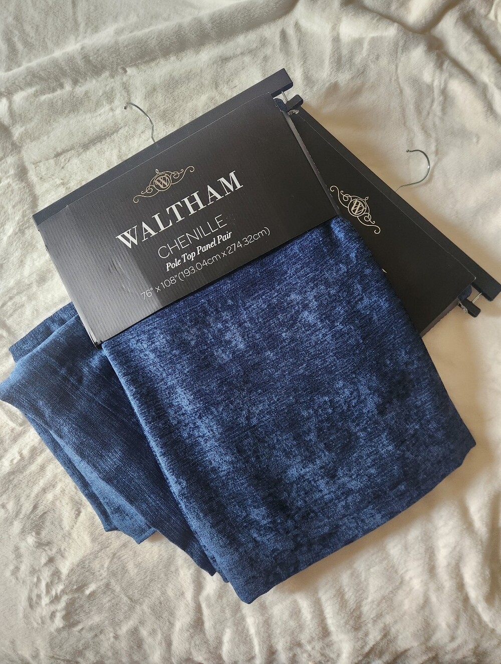 4x Waltham Chenille Curtians
